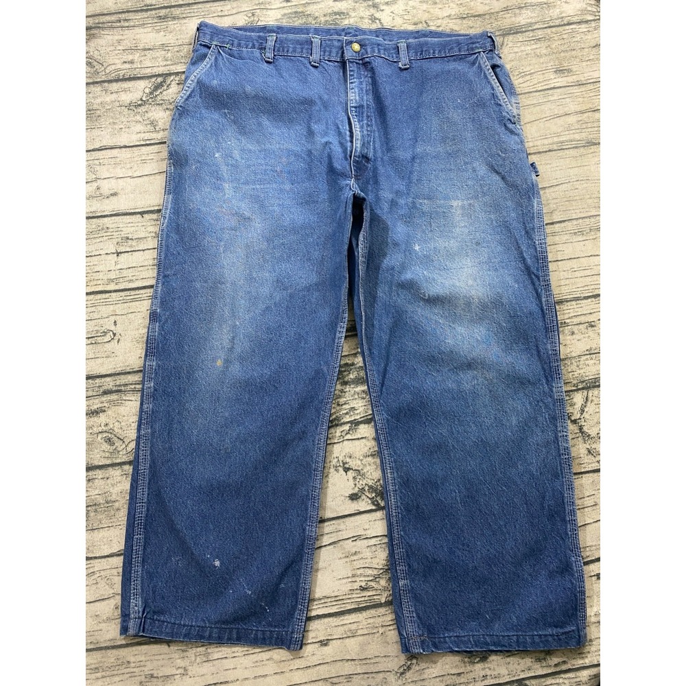 True Vtg Osh Kosh B'Gosh Jeans Union Sanforized 60s 70s 42x30 (Fits 39x26) Talon